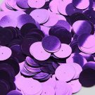 20mm Sequins Center Hole Purple Metallic. Made in USA