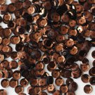 6mm Cup SEQUIN FACET PAILLETTES ~ BRONZE Metallic Premium ~ Made in USA