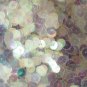 8mm Flat SEQUIN Loose PAILLETTES ~  Premium MIRROR CRYSTAL Blaze IRIDESCENT