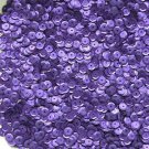 6mm Cup Sequins Purple Matte Silk Frost. Made in USA