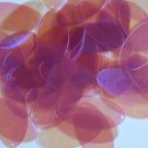 Amethyst Crystal Iris Iridescent Sequins Oval 1.5" Large Couture Paillettes