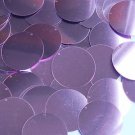 Lavender Lilac Shiny Metallic Sequins Round 1.5" Large Couture Paillettes