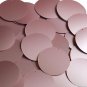 Round Sequin 1.5" Pink Matte Silk Frost