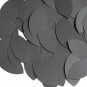 Navette Leaf Sequin 1.5" Black Matte Silk Frost