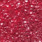 6mm Cup Sequins Red Wine Burgundy Transparent See-Thru. Made in USA