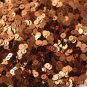 4mm Flat SEQUIN PAILLETTES ~ COPPER Premium  Metallic ~ Made in USA