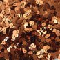 4mm Flat SEQUIN PAILLETTES ~ COPPER Premium  Metallic ~ Made in USA