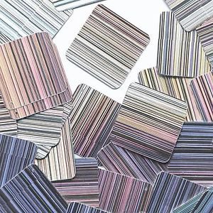 Silver City Lights Reflective Rounded Square 1.5" Couture Sequin Paillettes