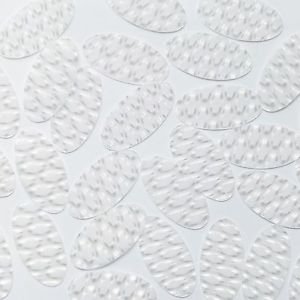 3D Crystal Clear Oval 1.5" Three Dimensional Reflector Rigid Sequin Paillettes