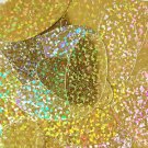 Gold Hologram Multi Reflective Sequins Oval 1.5" Large Couture Paillettes