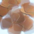 Square Diamond Sequin 1.5" Bronze Crystal Rainbow Iris Iridescent