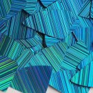 Aqua Blue City Lights Reflective Fishscale Fin 1.5" Couture Sequin Paillettes