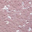 6mm Sequins Light Pink Rainbow Iris Shiny Opaque. Made in USA