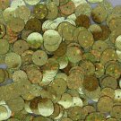 Flat SEQUIN 10mm Loose PAILLETTES ~ Gold Laser MULTI  HOLOGRAM Reflective