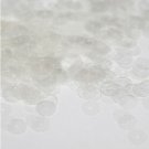 10mm Flat SEQUIN Loose PAILLETTE~ Clear CRYSTAL ~ Round Disc ~Made in USA