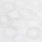 Circle Loop Sequin 1.5" Crystal Clear Transparent See-Thru