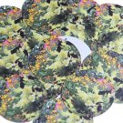 Round Sequin 1.5" Flower Meadow Garden Pink Yellow Purple Opaque