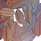Lavender Navette Leaf Sequins 1.5 inch City Lights Reflective Couture Paillettes