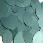 Navette Leaf Sequin 1.5" Sea Foam Blue Green Matte Silk Frost