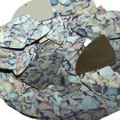 Fishscale Fin Sequin 1.5" Brown Stone Rocks Pebbles Gravel Metallic