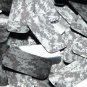 Rectangle Sequin 1.5" Digi Ice Camo Camouflage Gray Black Metallic