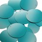 Round Sequin 1.5" Teal Blue Green Ombre Semi Matte Metallic