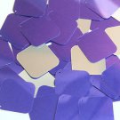 Purple Silver Metallic Sequin Square Diamond 1.5 inch Couture Paillettes