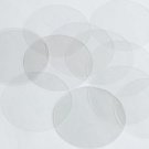 Round 2" Sequins Crystal Clear Transparent See-Thru