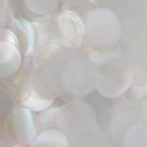 20mm Sequins Light Crystal Crystal Rainbow Iris Iridescent. Made in USA