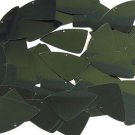 Forest Green Metallic Shiny Sequin Fishscale Fin 1.5 inch Couture Paillettes
