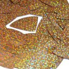 Peach Sequin Fishscale Fin Glitter Hologram 1.5 inch Large Couture Paillettes