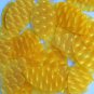 3D Yellow Navette Sequin Leaf 1.5 inch Dimensional Reflector Paillettes