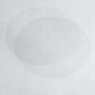 Round 6" Sequins Crystal Clear Transparent See-Thru
