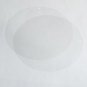 Round 6" Sequins Crystal Clear Transparent See-Thru