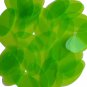 Lime Green Transparent Sequins Oval 1.5 inch See-Thru Large Couture Paillettes