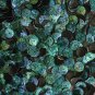 10mm Flat Round Loose SEQUIN PAILLETTE~ Van Gogh STARRY NIGHT Blue Green Premium