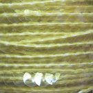 Sequin Trim 10mm Iron On Yellow Transparent See-Thru. Made in USA