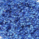 Cup Sequin 6mm Loose Royal Blue Laser Hologram Reflective Rainbow Made in USA