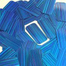 Royal Blue Sequins City Lights Rectangle 1.5 inch Reflective Couture Paillettes