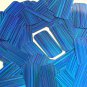Royal Blue Sequins City Lights Rectangle 1.5 inch Reflective Couture Paillettes