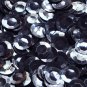 20mm Cup Sequins Navy Blue Metallic. Made in USA