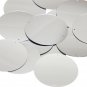 Silver Metallic 2 hole Sequin Round 50mm Couture Paillettes
