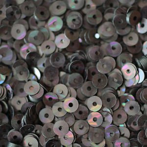 4mm Flat SEQUIN PAILLETTES ~ GALACTIC NIGHT PRISM MULTI Reflective METALLIC ~USA