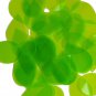 Lime Green Transparent Sequins Teardrop See-Thru 1.5 inch Lge Couture Paillette