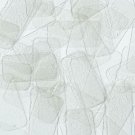 Crystal Clear Crackle Mosaic Sequin Rectangle 1.5 inch Couture Paillettes