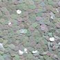 6mm Sequins Antique Light Seafoam Aqua Rainbow Iris Shiny Opaque. Made in USA