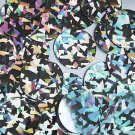 Round Sequin Silver Northern Lights Reflective 1.5 inch Large Couture Paillettes