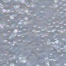 6mm Cup Sequins Pale Blue Crystal Rainbow Iris Iridescent. Made in USA