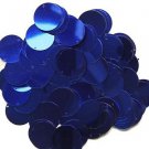 Overstock Clearance 20mm flat paillette Loose Sequins Royal Blue Metallic pk/200