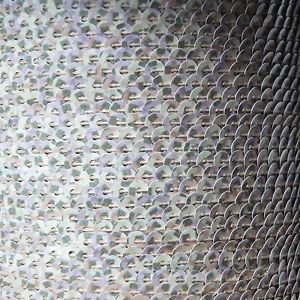 Sequin Stitched Trim 4mm ~ Light Leopard Print  Strung by the yard. Made in USA